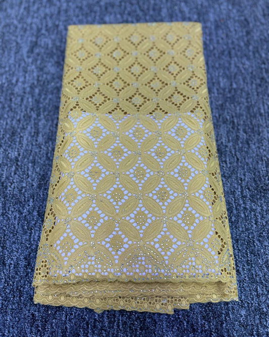 High Class Cotton Lace - Gold