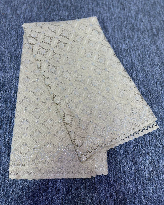 High Class Cotton Lace - Light Brown