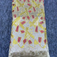 High Class Swiss Lace - Gold, Yellow and Red