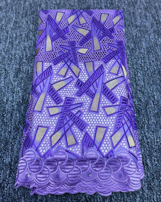 High Class Swiss Lace - Purple