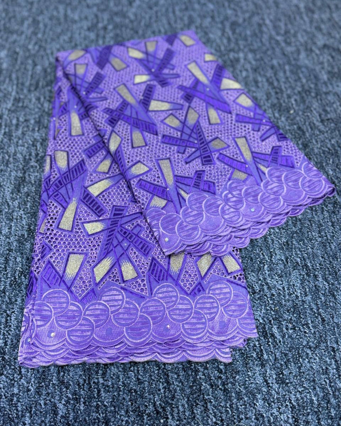 High Class Swiss Lace - Purple