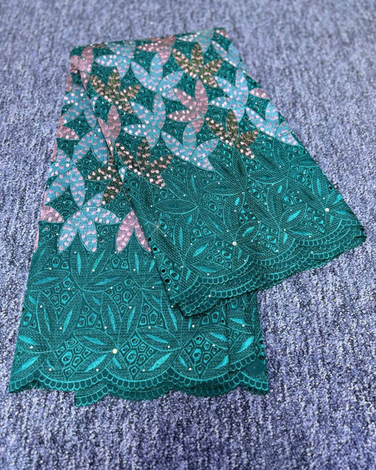 High Class Swiss Lace - Green