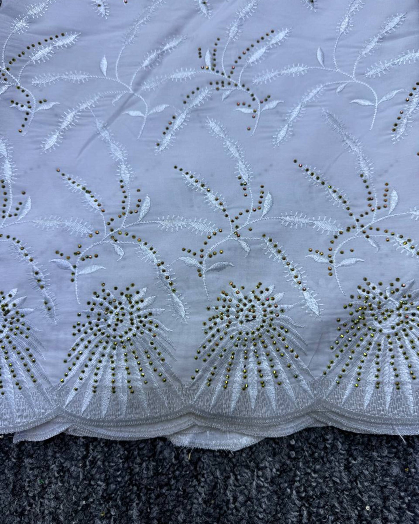 High Class Swiss Lace - White