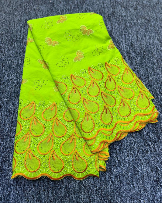 High Class Swiss Lace - Neon Green