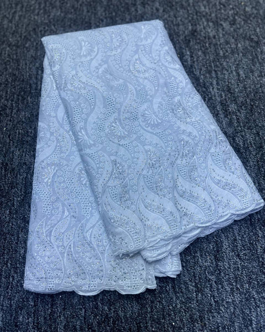 High Class Swiss Lace - White