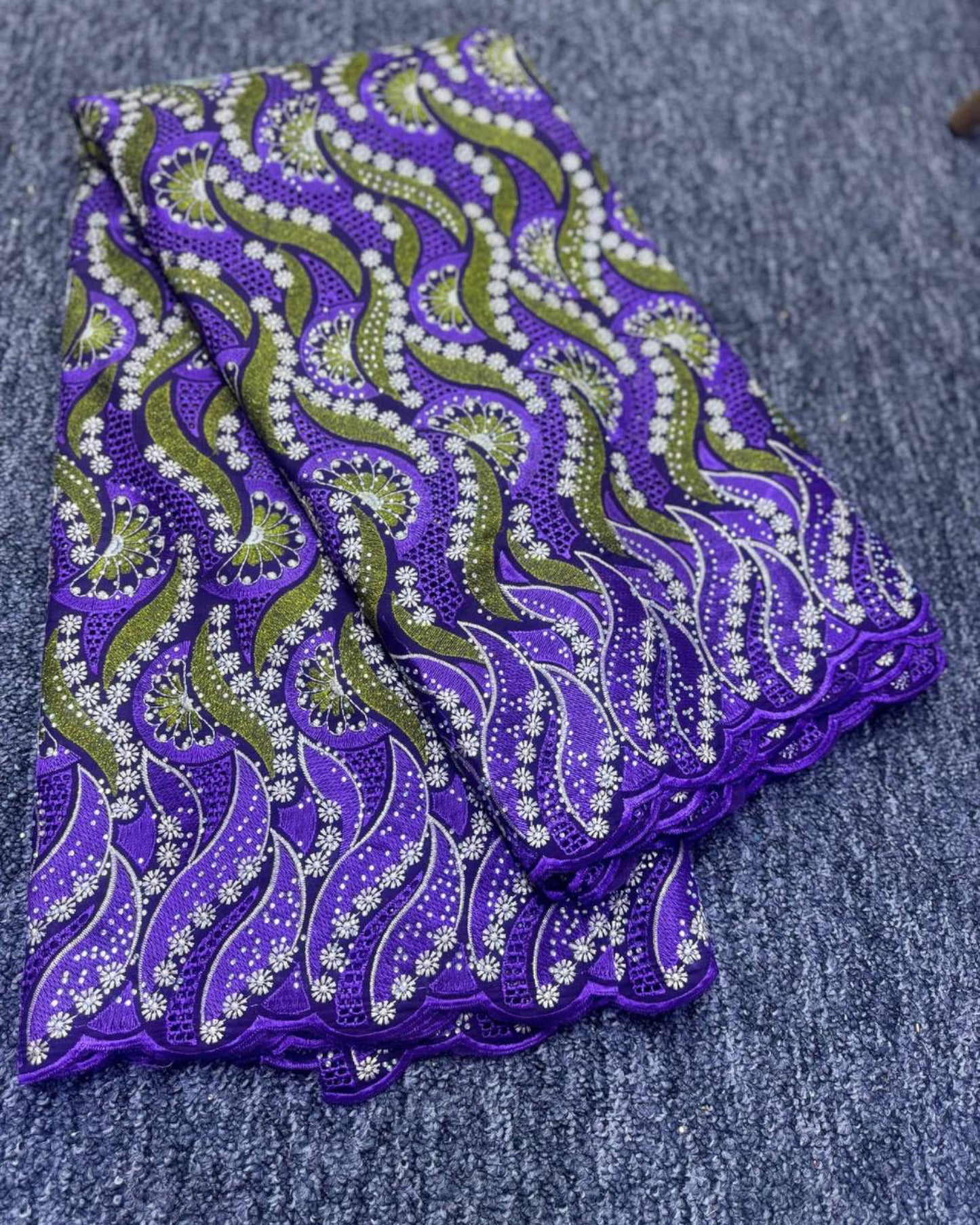 High Class Swiss Lace - Purple