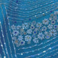 Luxurious Pearl-Beadwork Lace in Sky Blue