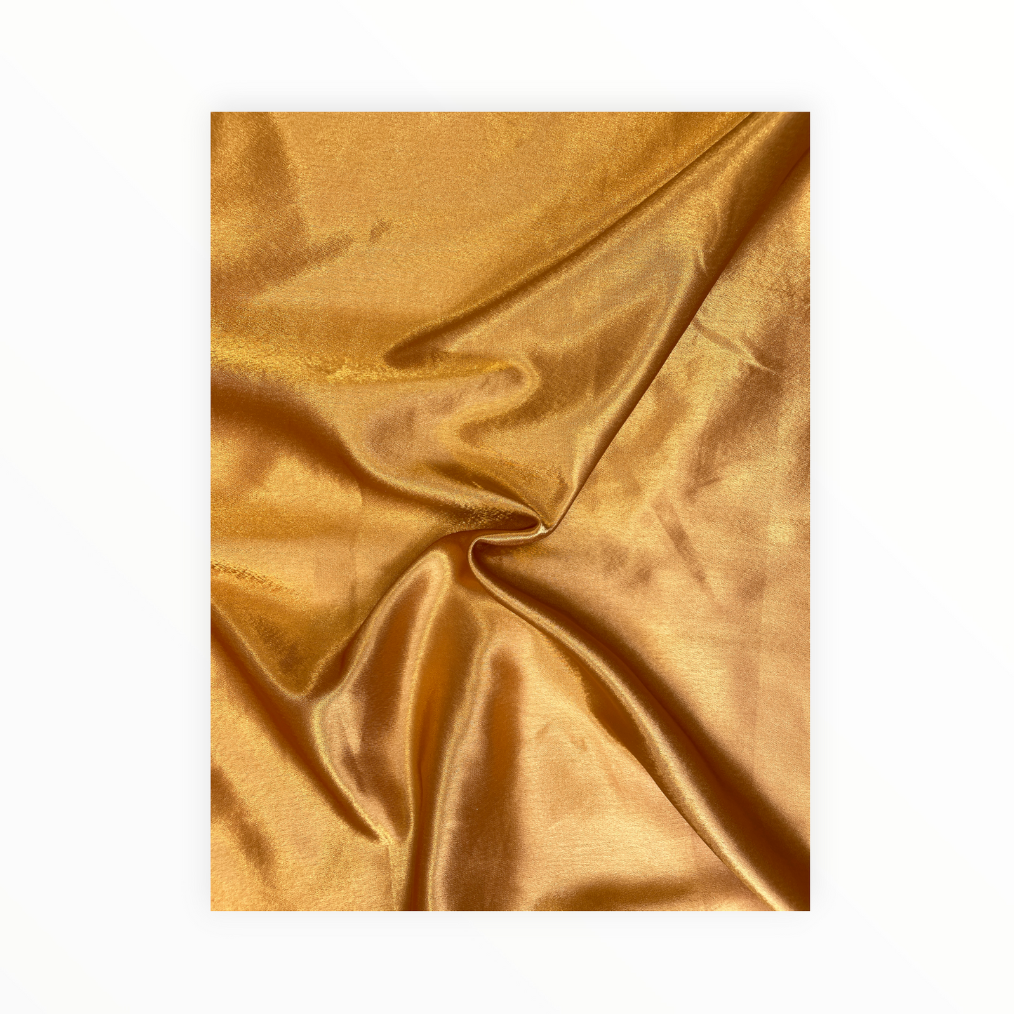 Yellow Silky Smooth Crepe Satin