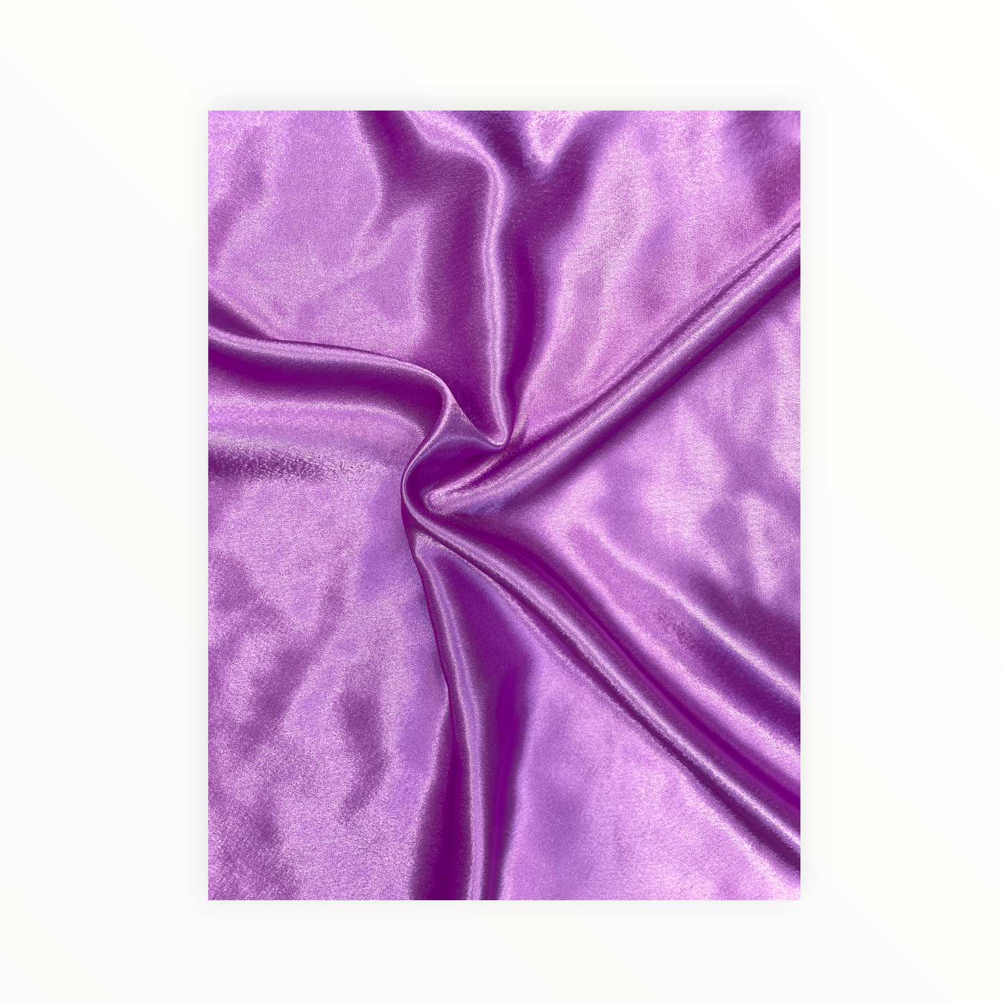 Fuscia Pink Silky Smooth Crepe Satin