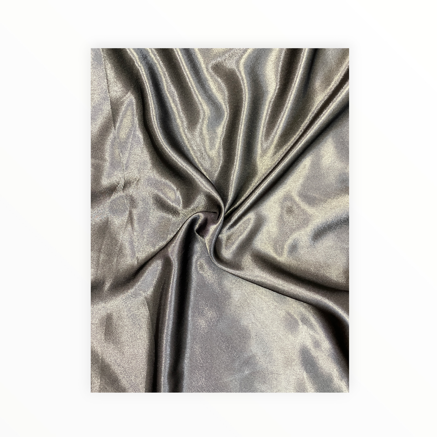 Brown Silky Smooth Crepe Satin