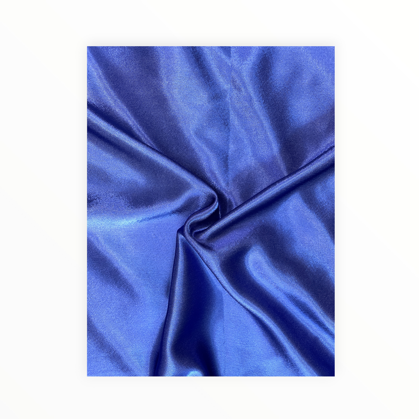 Royal Blue Silky Smooth Crepe Satin